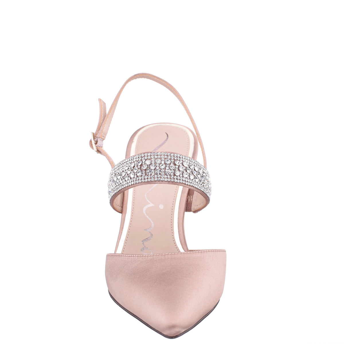 Trista Brown Mid-Heel Pumps | Nina Shoes