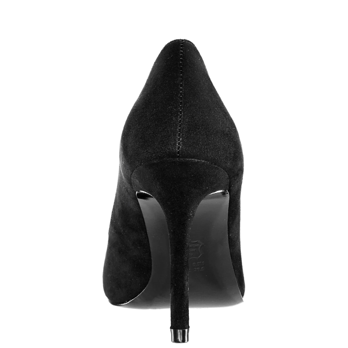 Nina85 Blacksuedette High-Heel Classic Pump | Nina Shoes
