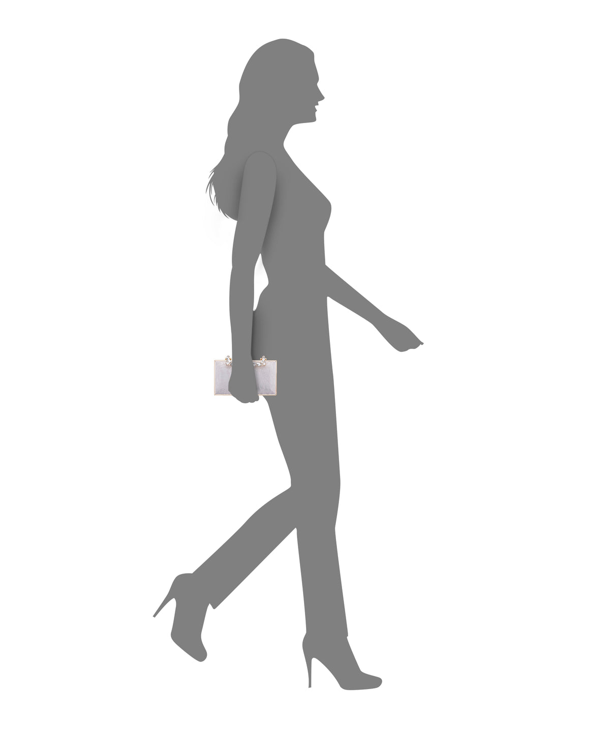 Boujee-L Beige Lace Minaudiere | Nina Shoes