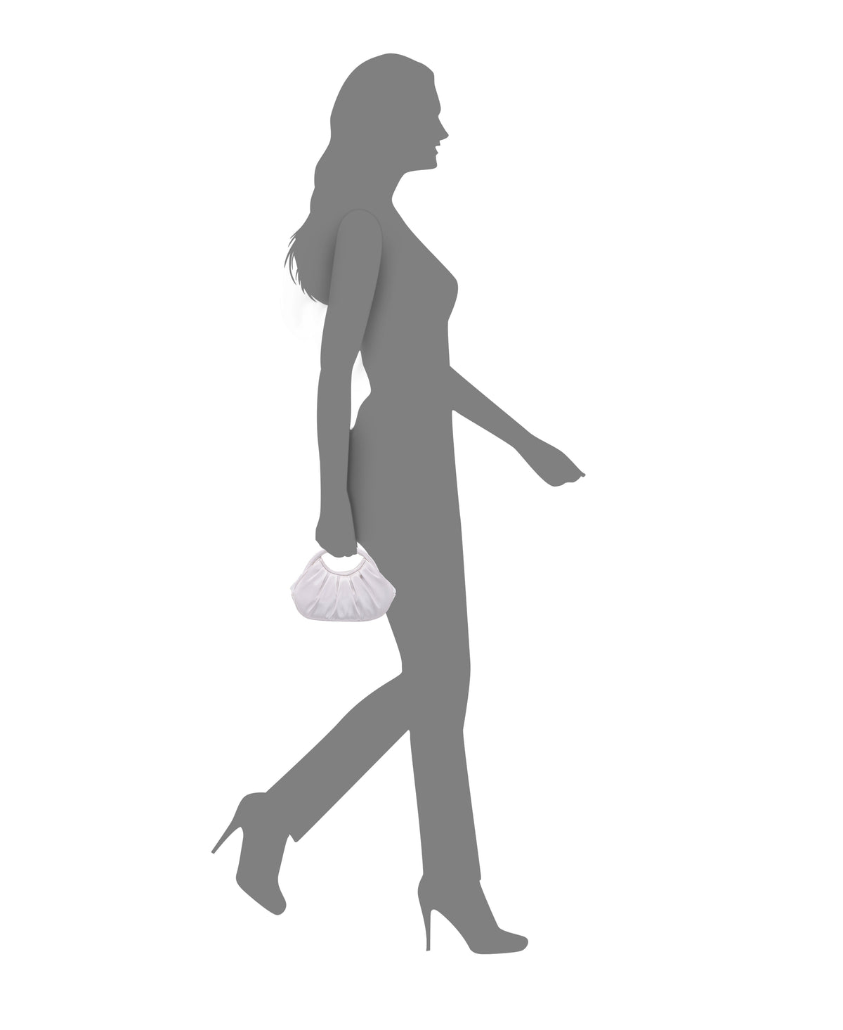 Bren Beige Satin Handle Satchel | Nina Shoes