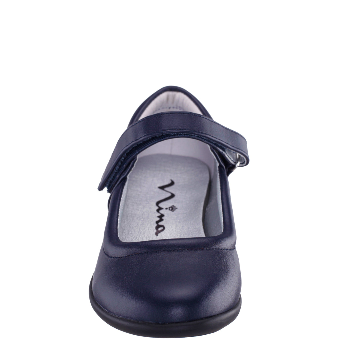 Girls Dallas Blue Mary Jane Flats | Nina Shoes