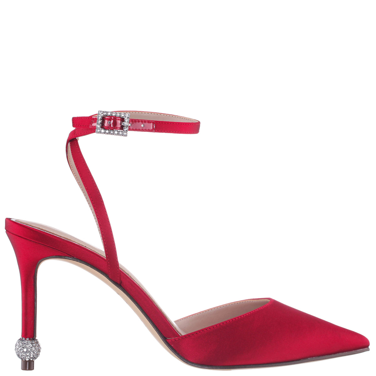 Nasha Red High-Heel Pumps | Nina Shoes