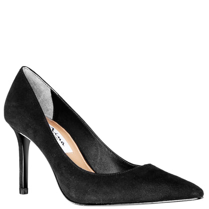 Nina85 Black Slip On High-Heel Pumps | Nina Shoes