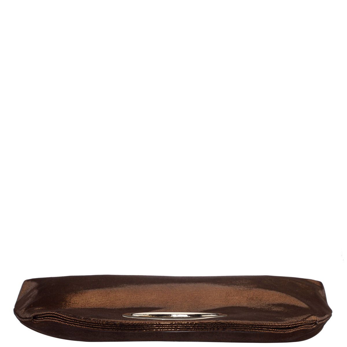 Jael Brown Metallic Geo Swirl Fabric Handle Bag | Nina Shoes