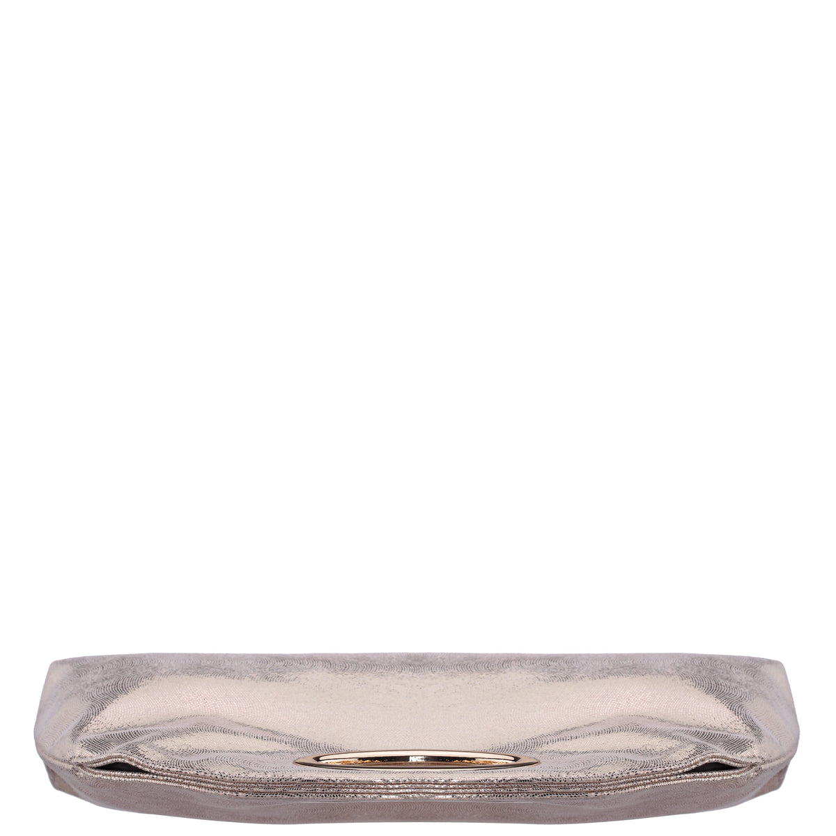 Jael Light Gold Metallic Geo Swirl Fabric Handle Bag | Nina Shoes